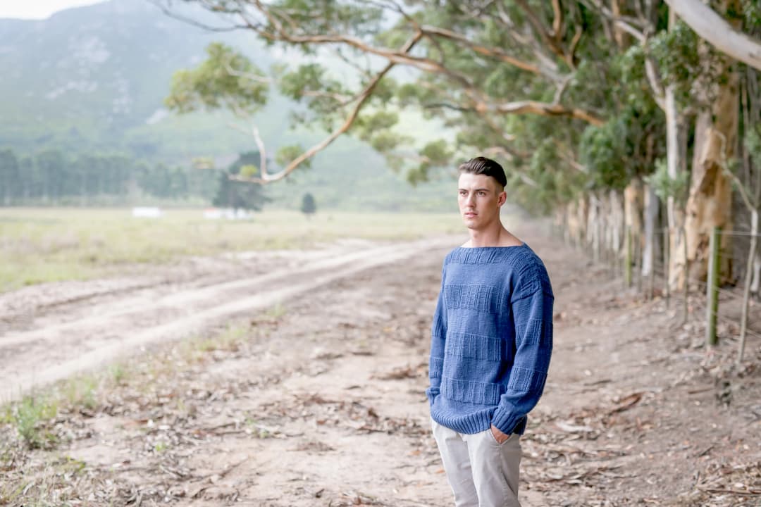 Textured Men's Pullover