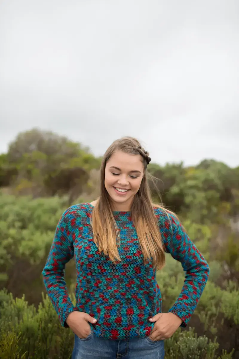 Heart Patch Pullover