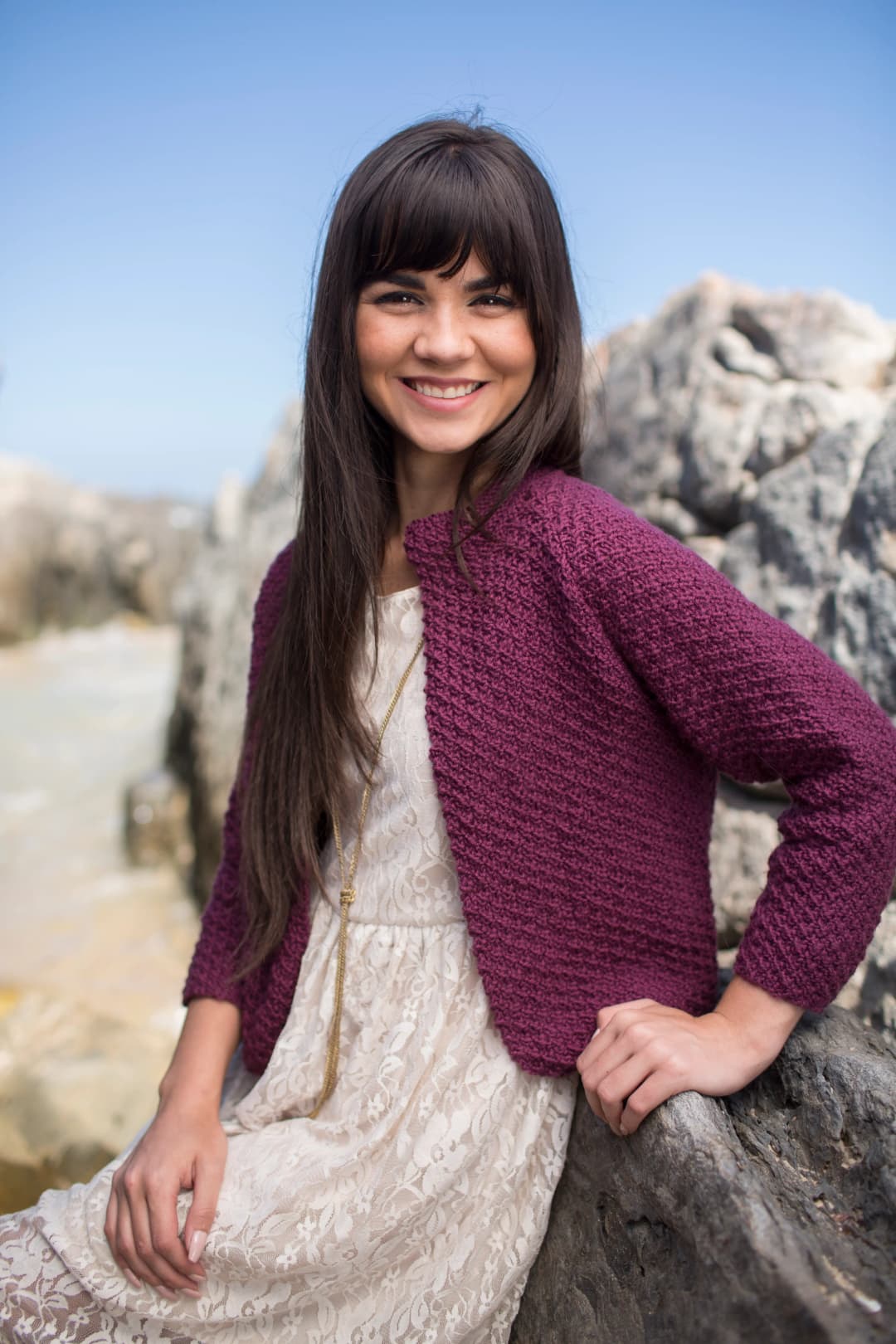 Lace Knit Shrug