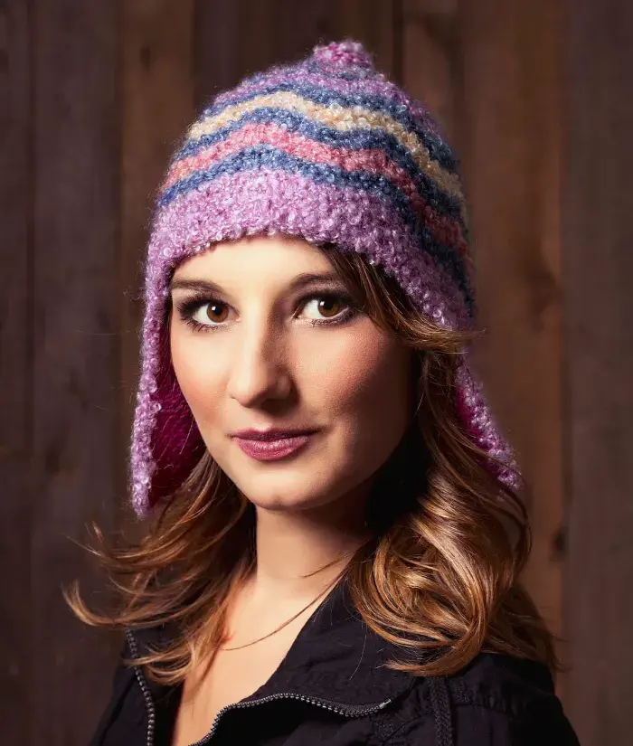 Beanie With Ear Flaps